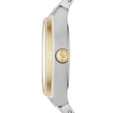 Emporio Armani Federica Mother of Pearl Dial Two Tone Steel Strap Watch for Women - AR11559