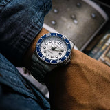 Citizen Mechanical Automatic White Dial Silver Steel Strap Watch for Men - NJ0171-81A