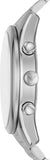 Emporio Armani Antonio Chronograph Green Dial Silver Steel Strap Watch for Men - AR11581