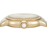 Emporio Armani Mia Crystals Gold Dial Gold Steel Strap Watch for Women - AR11609