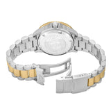 Emporio Armani Sea Explorer Black Dial Two Tone Steel Strap Watch for Men - AR60089