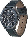 Hugo Boss 1514056 Troper Chronograph Men's Watch – Blue Dial & Blue Leather Strap
