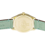 Gucci G Timeless Silver Dial Green Leather Strap Watch for Women - YA1265040