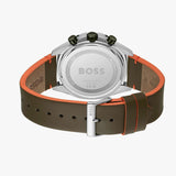 Hugo Boss 1514018 Cloud Chronograph Men's Watch – Olive Green Dial & Green Leather Strap