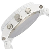 Nixon 51-30 Chronograph White Dial White Steel Strap Watch for Men - A083-1255