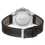 Hugo Boss 1514055 Troper Chronograph Men's Watch – Black Dial & Black Leather Strap