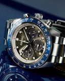 Seiko Prospex SSC939 Speedtimer Solar Chronograph Men's Watch – Grey Dial & Silver Steel Bracelet
