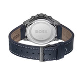 Hugo Boss 1514056 Troper Chronograph Men's Watch – Blue Dial & Blue Leather Strap