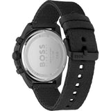 Hugo Boss 1513918 Admiral Chronograph Men's Watch – Black Dial & Black Nylon Strap