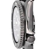 Seiko 5 Sports SKX Series Automatic Black Dial Black Silicone Strap Watch for Men - SRPD65K2