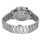 Emporio Armani Racer Chronograph Blue Dial Silver Steel Strap Watch for Men - AR11676