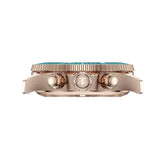 Tissot Seastar 1000 Chronograph Turqouise Dial Turqouise Rubber Strap Watch for Women - T120.217.37.041.00