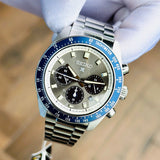 Seiko Prospex SSC939 Speedtimer Solar Chronograph Men's Watch – Grey Dial & Silver Steel Bracelet