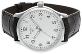 Tissot T-Sport Gent XL Silver Dial Brown Leather Strap Watch for Men - T116.410.16.037.00
