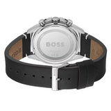 Hugo Boss 1514014 Cloud Chronograph Men's Watch – Grey Dial & Black Leather Strap