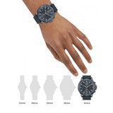 Hugo Boss 1514056 Troper Chronograph Men's Watch – Blue Dial & Blue Leather Strap