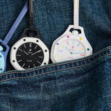 Swatch x AP Royal Pop White Dial White Leather Lanyard Watch for Men - Huit Blanc