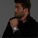 Hugo Boss Strike Silver Dial Silver Steel Strap Watch for Men - 1514176