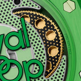 Swatch x AP Royal Pop Green Dial Green Leather Lanyard Watch for Men - Green Eight