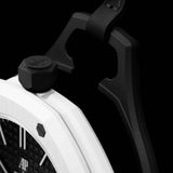 Swatch x AP Royal Pop Black Dial Black Leather Lanyard Watch for Men - Ocho Negro