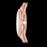 Emporio Armani Mia Mother of Pearl Dial Rose Gold Steel Strap Watch for Women - AR11671