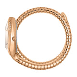 Just Cavalli Taglio White Dial Rose Gold Steel Strap Watch for Women - JC1L225M0055