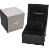 Emporio Armani Federica Mother of Pearl White Dial Gold Steel Strap Watch for Women - AR11657