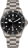 Tudor Pelagos Black Dial Grey Steel Strap Watch for Men - M25407N-0001
