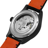 Seiko 5 Sports Flieger Pilot Automatic Black Dial Black Nylon Strap Watch for Men - SRPH33K1