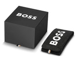 Hugo Boss Strike Blue Dial Gunmetal Grey Steel Strap Watch for Men - 1514175