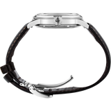 Seiko Presage Cocktail Time Automatic Green Dial Brown Leather Strap Watch for Men - SRPD37J1