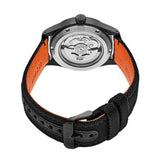 Seiko 5 Sports Flieger Pilot Automatic Black Dial Black Nylon Strap Watch for Men - SRPH33K1