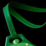 Swatch x AP Royal Pop Green Dial Green Leather Lanyard Watch for Men - Green Eight