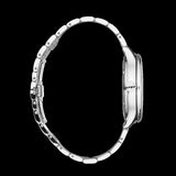 Seiko Presage Cocktail Time Automatic Ice Blue Dial Silver Steel Strap Watch for Men - SRPE19J1