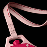 Swatch Royal Pop Pink Dial Pink Leather Strap Watch for Women - Otto Rosso