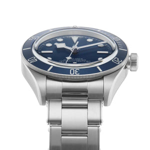 Tudor Black Bay Blue Dial Silver Steel Strap Watch for Men - 79030B-0001
