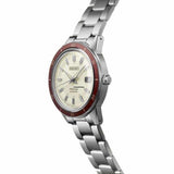 Seiko Presage Champagne Dial Silver Steel Strap Watch For Men - SRPH93J1