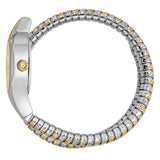 Just Cavalli Amalfi Gold Dial Two Tone Steel Strap Watch for Women - JC1L270M0055