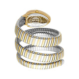 Just Cavalli Vezzoso Silver Dial Two Tone Steel Strap Watch for Women - JC1L230M0065