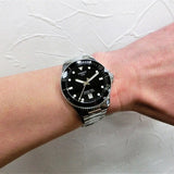 Tissot T120.410.11.051.00 Seastar 1000 Men’s Watch – Black Dial & Silver Stainless Steel Bracelet
