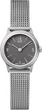 Calvin Klein K3M51154 Minimal Quartz Men's Watch – Grey Dial & Silver Mesh Bracelet