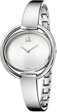 Calvin Klein K4F2N116 Impetuous Quartz Women's Watch – Silver Dial & Silver Steel Bracelet