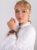 Michael Kors Ritz Chronograph Purple Dial Purple Steel Strap Watch For Women - MK6720