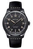 Breitling Navitimer 8 Automatic M17314101B1X1 Men's Chronometer Watch –Black Dial with Black Leather Strap