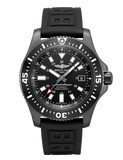 Breitling Superocean 44mm Special M17393131B1S1 Men's Watch with Volcano Black Dial & Black Rubber Strap