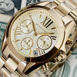 Michael Kors Blair Gold Dial Gold Steel Strap Watch for Women - MK5639