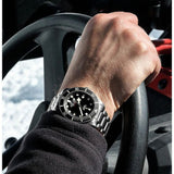 Tudor Pelagos Black Dial Grey Steel Strap Watch for Men - M25600TN-0001