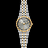 Tudor Royal Diamonds Automatic Grey Dial Two Tone Steel Strap Watch for Men - M28603-0002
