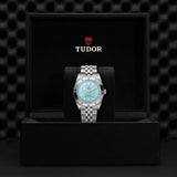Tudor Black Bay 54 Blue Dial Silver Steel Strap Watch for Men - M79000-0001