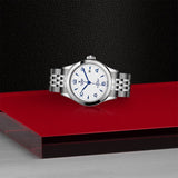 Tudor M91650-0005 1926 Automatic Men's Watch – White Dial & Silver Steel Strap